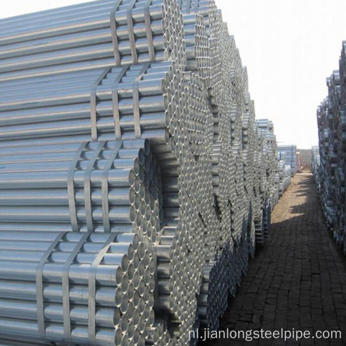 275 g zink gegalvaniseerde gelaste pijp